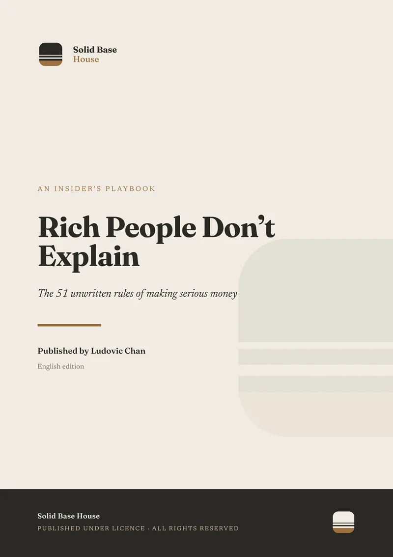 Cover of Rich People Don’t Explain by Ludovic Chan