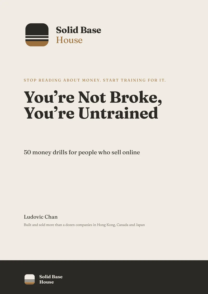 You’re Not Broke, You’re Untrained book cover